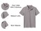 5-Pack School Uniform Tagless Polo Tshirt for Little Boys & Big Boys